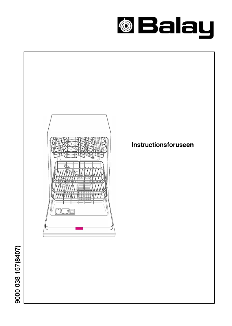 Image de la première page du manuel de l'appareil 8407