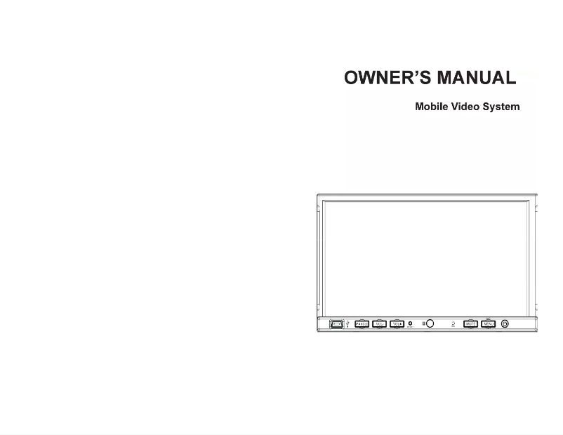 Image de la première page du manuel de l'appareil VIR-7355NR