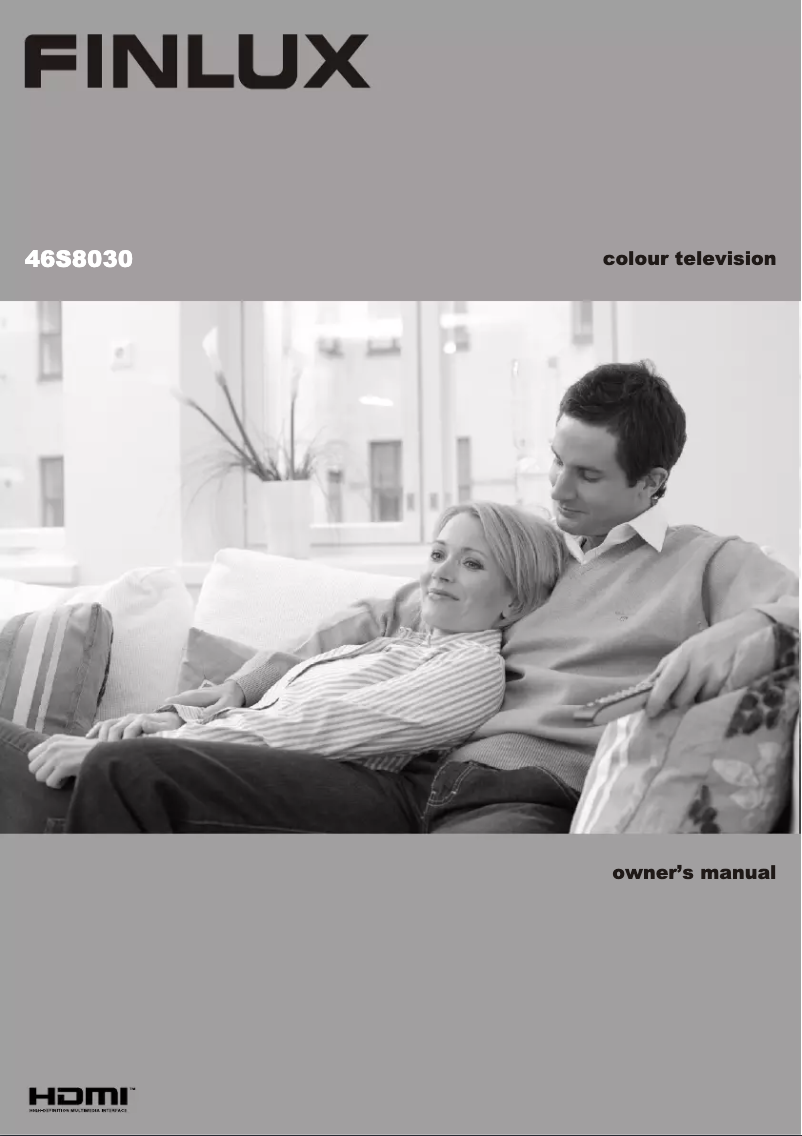 Page 1 de la notice Manuel utilisateur Finlux 46S8030