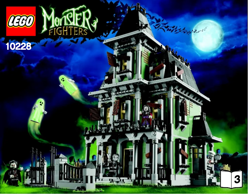Página 1 del manual Manual de usuario Lego Haunted House