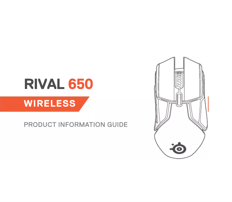 Página 1 del manual Manual de usuario Steelseries Rival 650