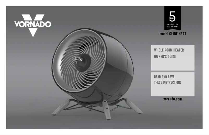 Imagen de la primera página del manual del dispositivo Glide Heat