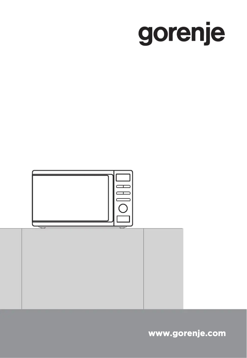 Page 1 de la notice Manuel utilisateur Gorenje MMO20DWII