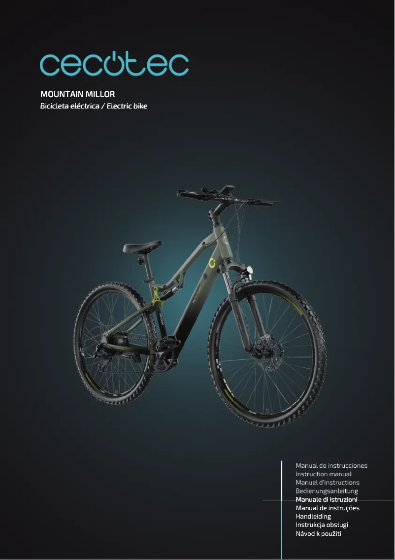 Page 1 de la notice Manuel utilisateur Cecotec Mountain Millor