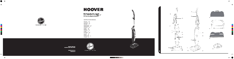 Page n°1 - Manuel utilisateur Hoover SteamJet SSW1700 011