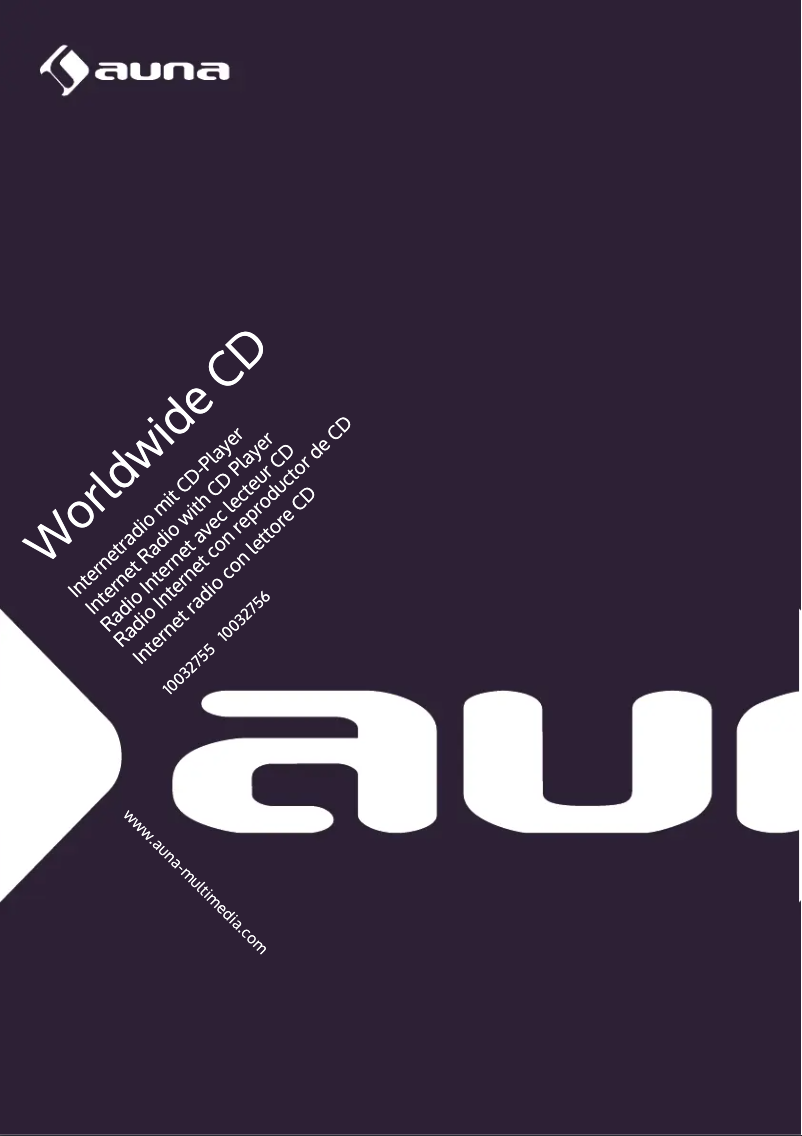 Image de la première page du manuel de l'appareil Worldwide CD