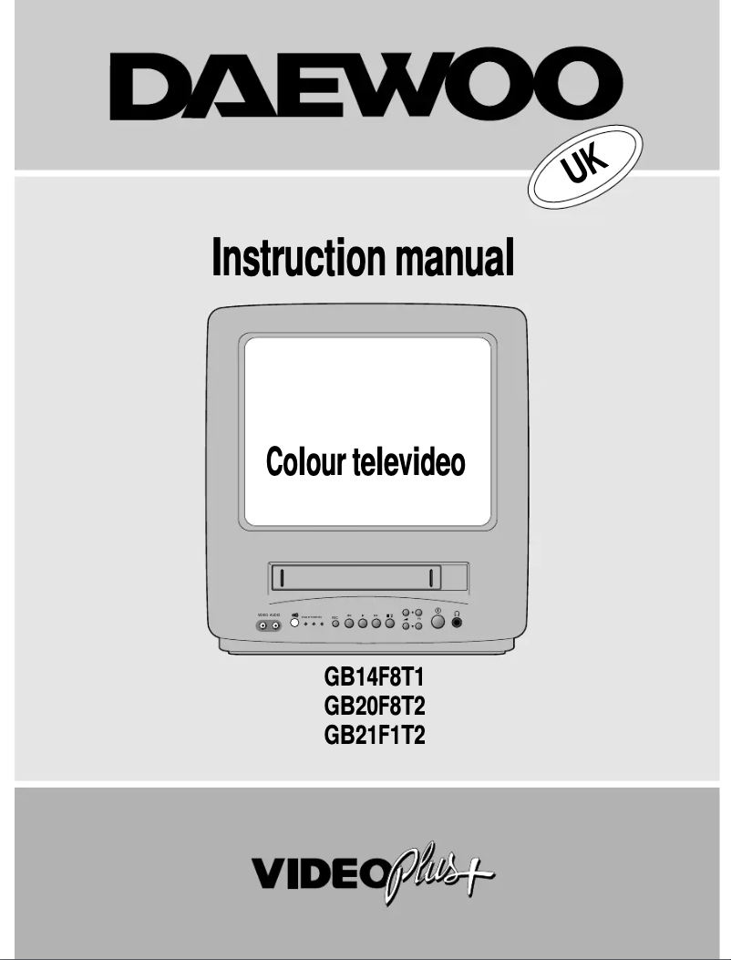 Page 1 de la notice Manuel utilisateur Daewoo GB14F8T1