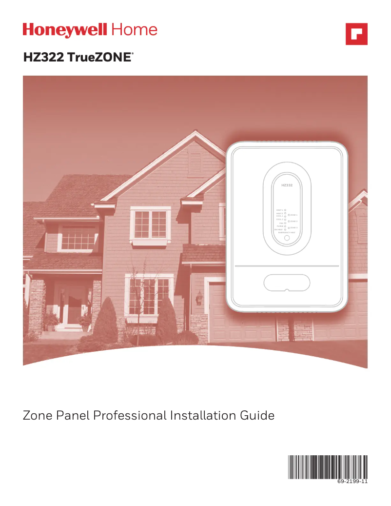 Image de la première page du manuel de l'appareil TrueZONE HZ322