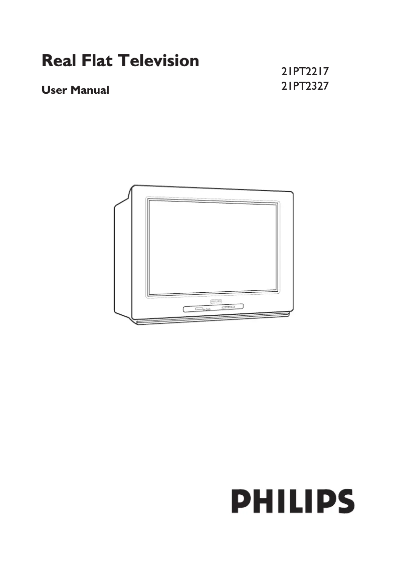 Imagen de la primera página del manual del dispositivo 21PT2327C