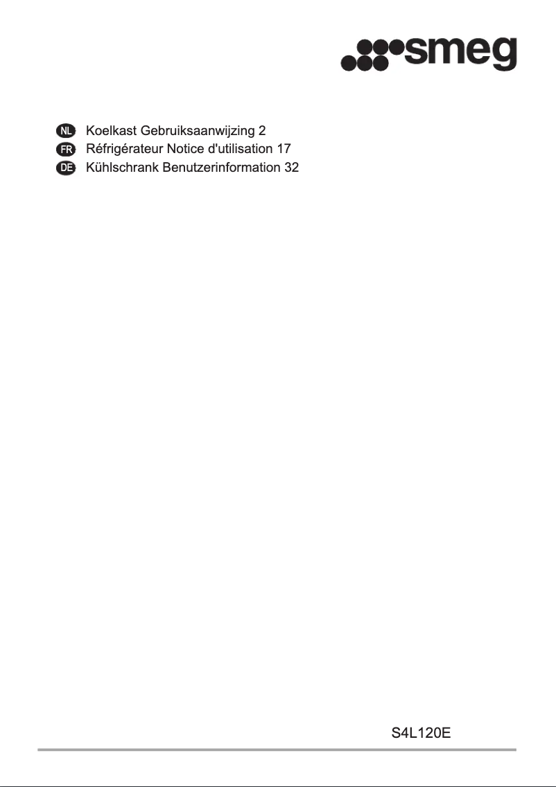 Image de la première page du manuel de l'appareil S4L120E