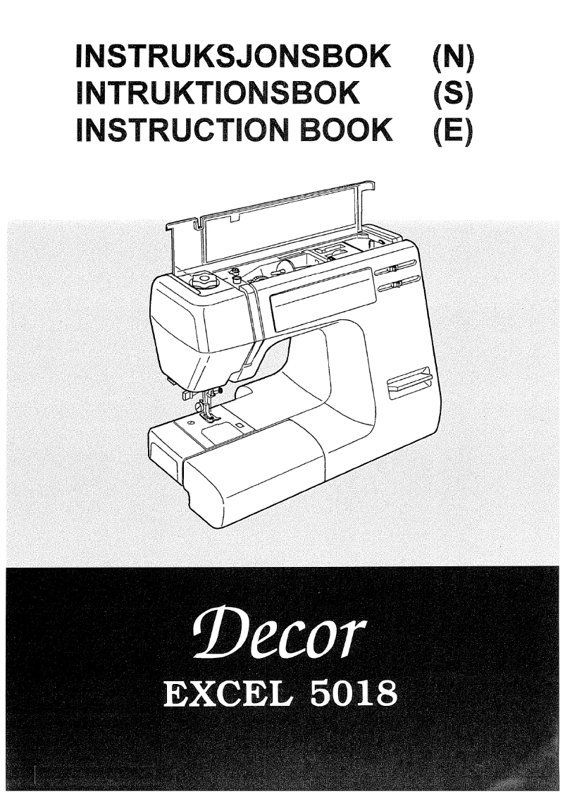 Image de la première page du manuel de l'appareil Decor Excel 5018