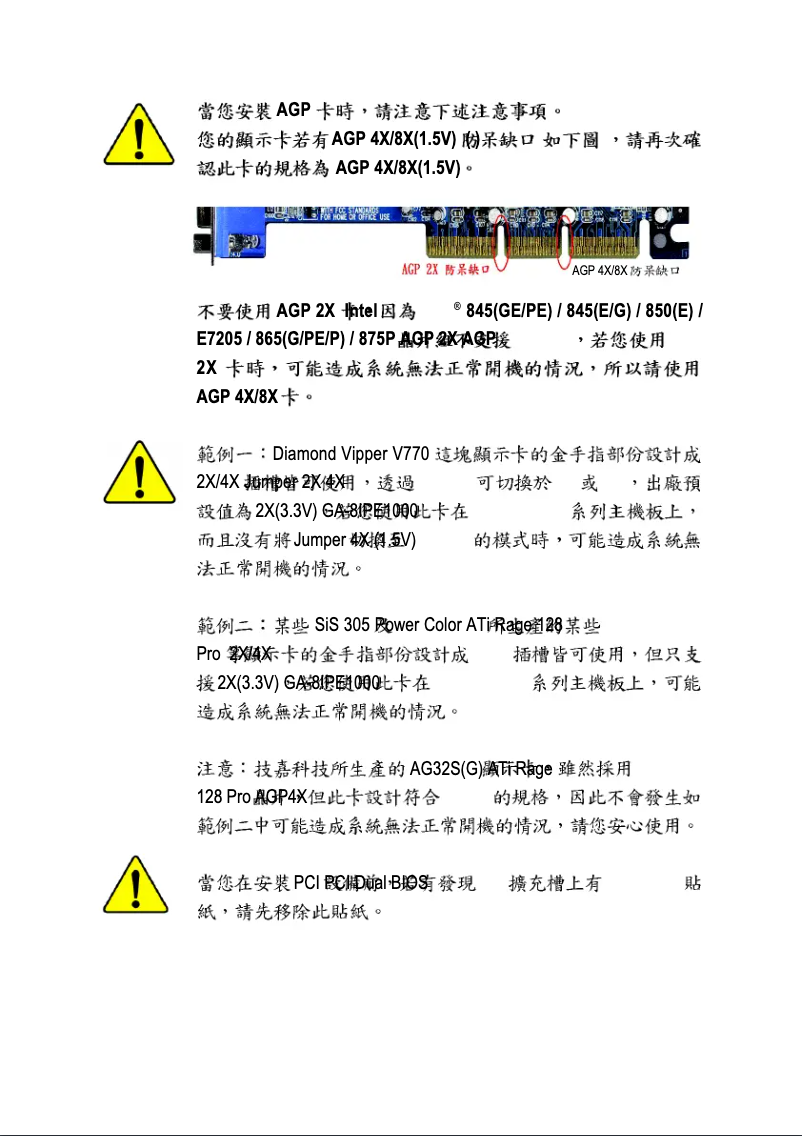 Page n°1 - Manuel utilisateur Gigabyte GA-8IPE1000