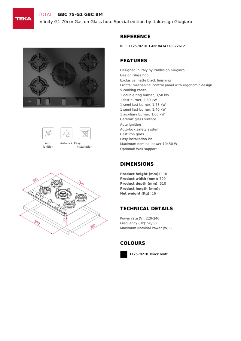 Image de la première page du manuel de l'appareil GBC 75-G1