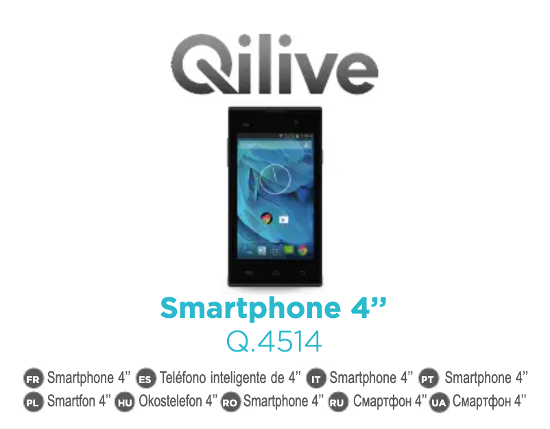 Page 1 de la notice Manuel utilisateur Qilive Q.4514