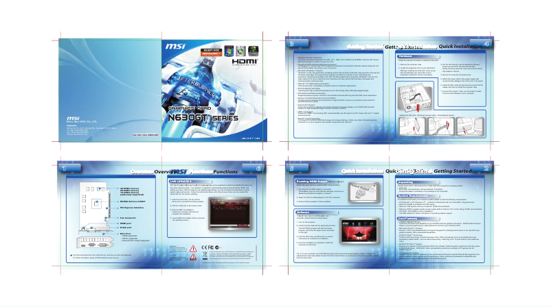 Page 1 de la notice Manuel utilisateur MSI N630GT-MD2GD3