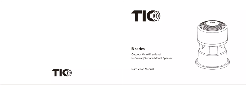 Page 1 de la notice Manuel utilisateur TIC B13