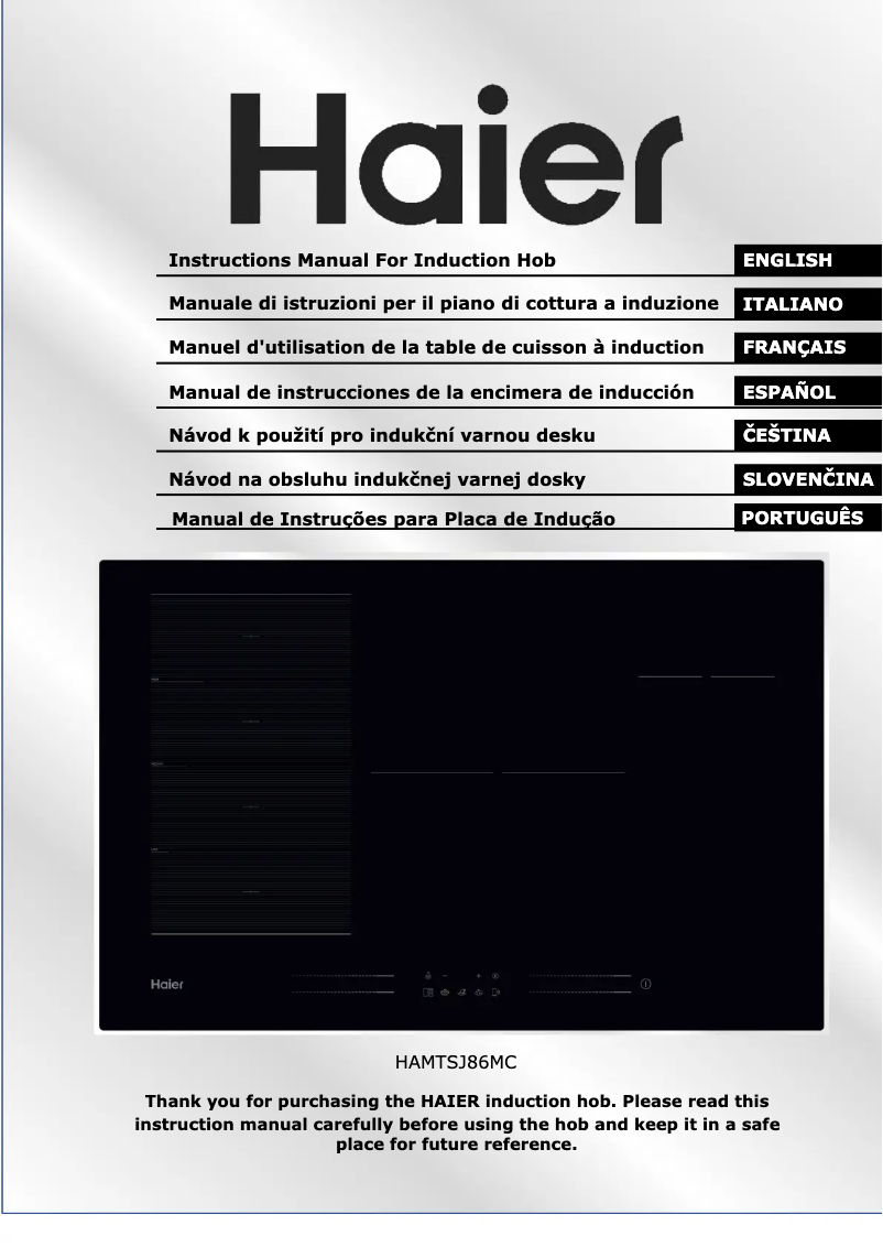 Page n°1 - Manuel utilisateur Haier HAMTP64MC