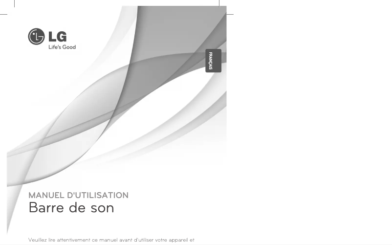 Page 1 de la notice Manuel utilisateur LG NB2520A