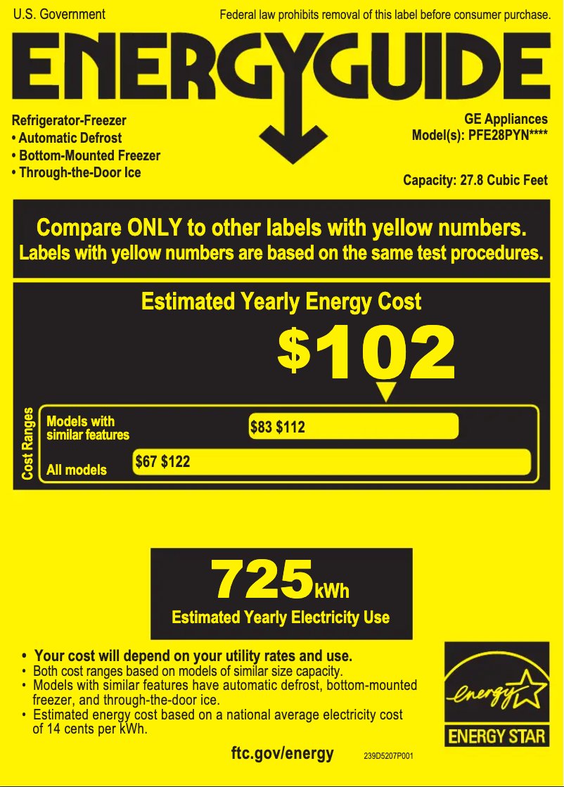 Image de la première page du manuel de l'appareil PFE28PYNFS