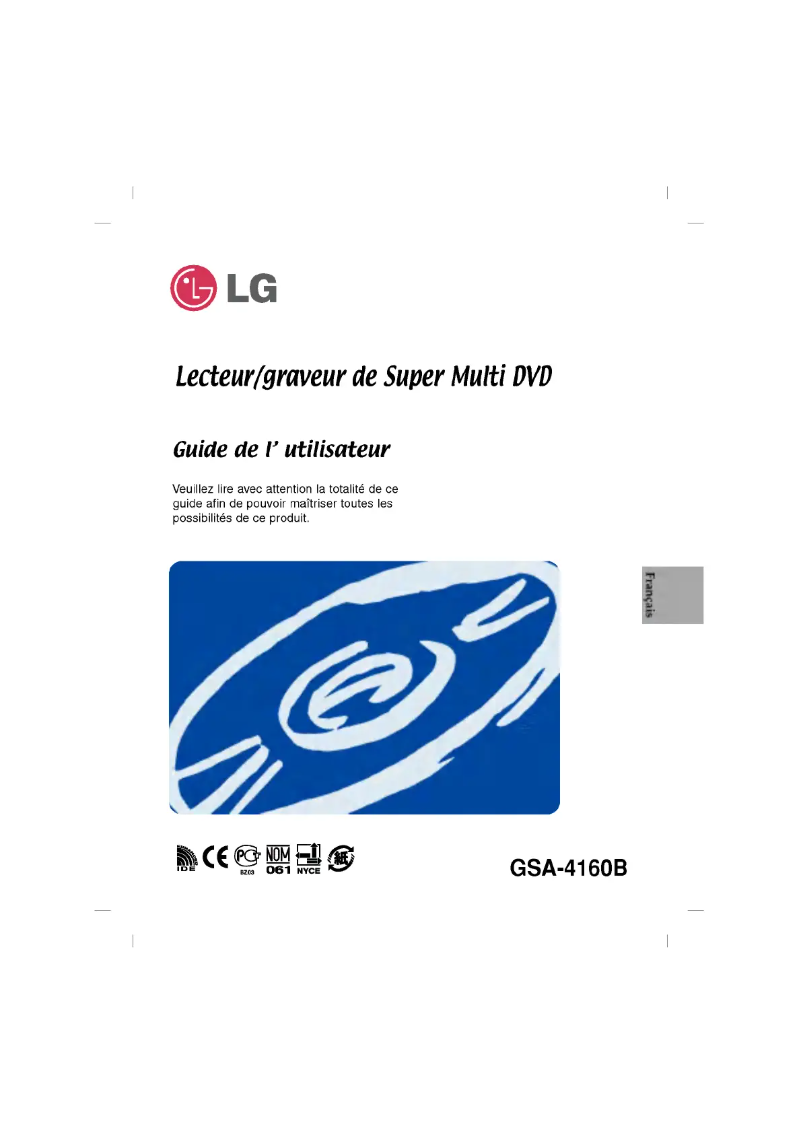 Image de la première page du manuel de l'appareil GSA-4160B