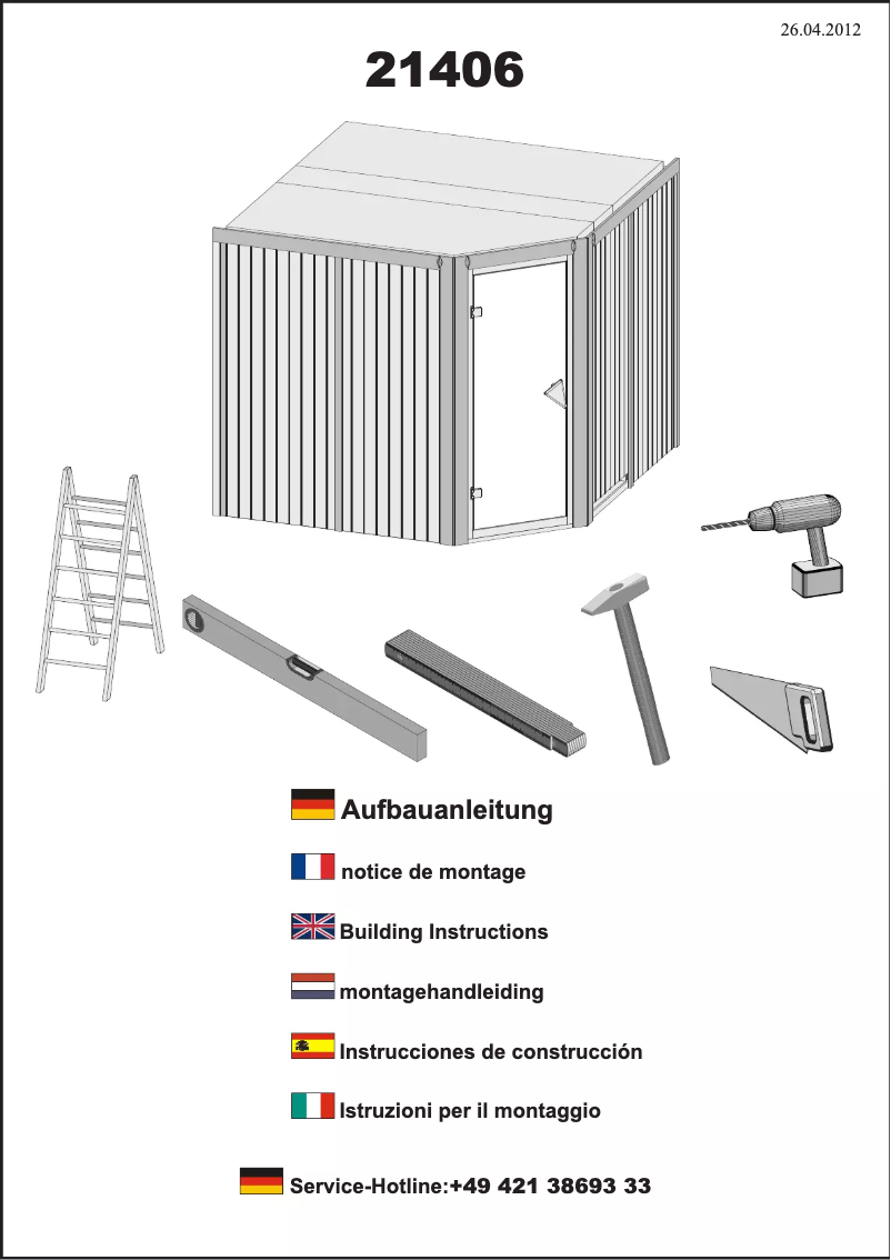 Imagen de la primera página del manual del dispositivo Farin