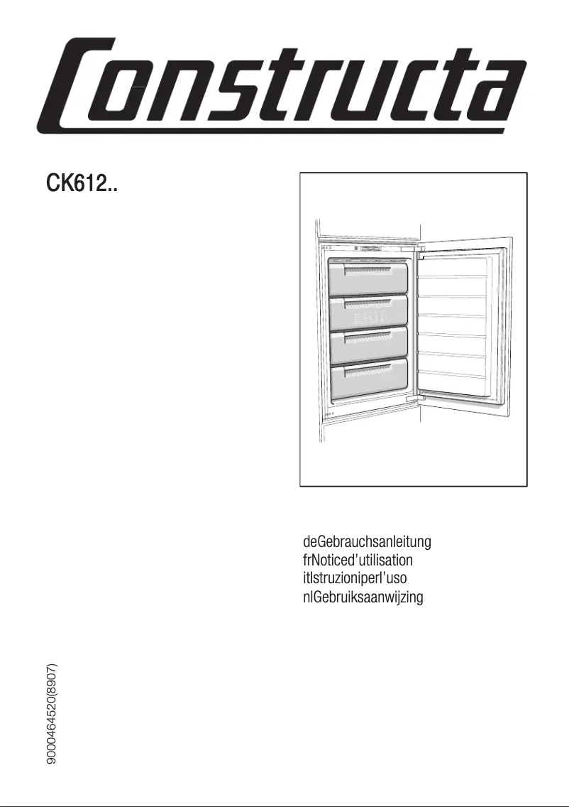 Page n°1 - Manuel utilisateur Constructa CK61243