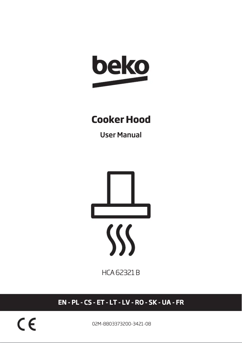 Image de la première page du manuel de l'appareil HCA62321B