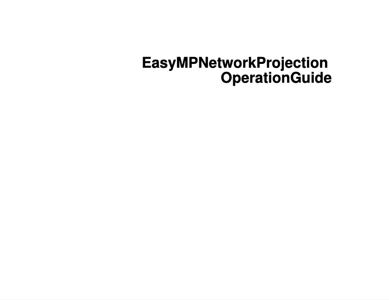 Page 1 de la notice Manuel utilisateur Epson EX3220