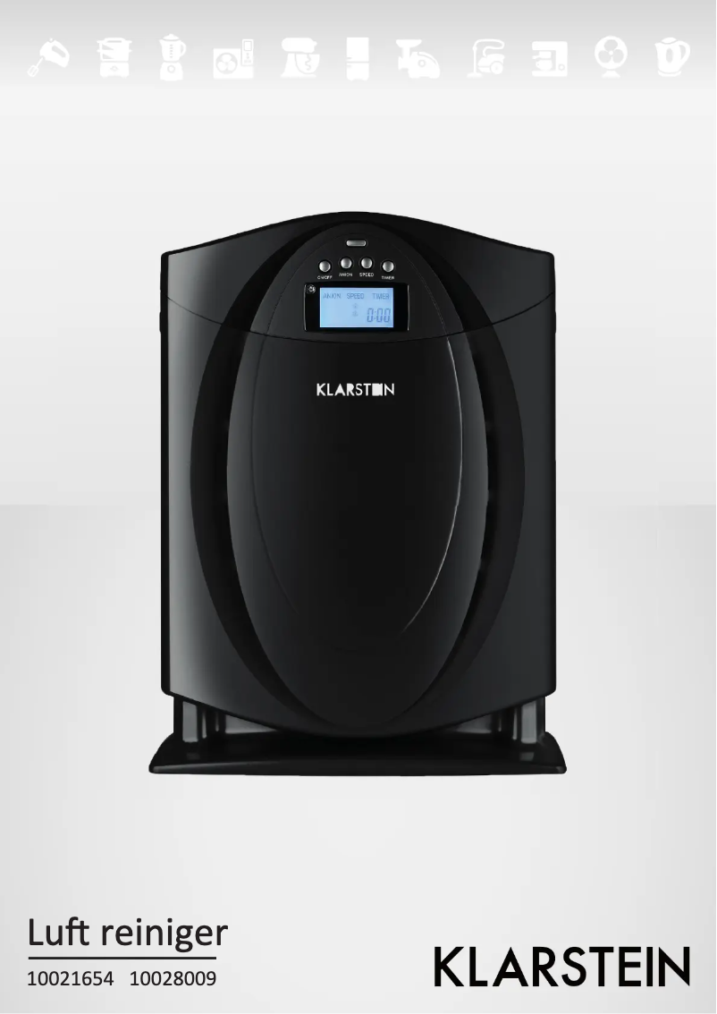 Página 1 del manual Manual de usuario Klarstein 10021654