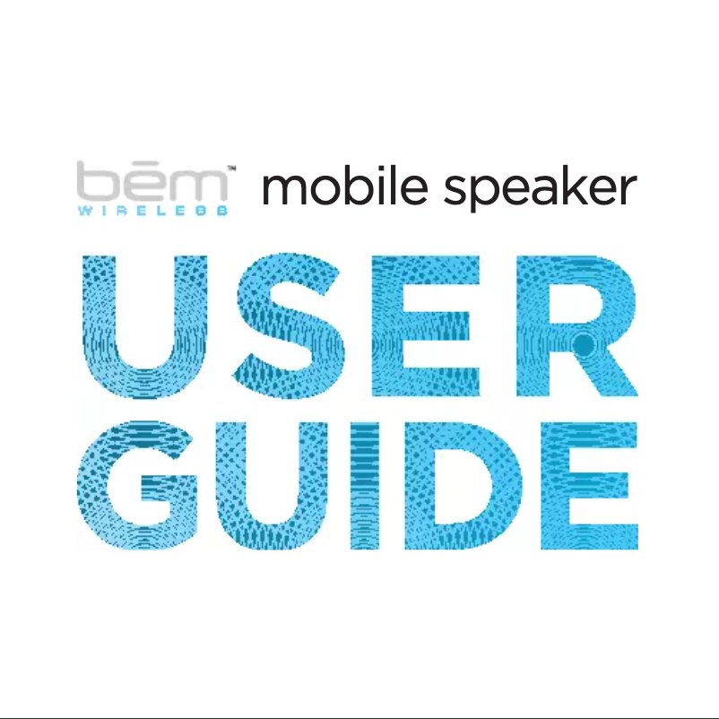 Page n°1 - Manuel utilisateur Bem HL2022F