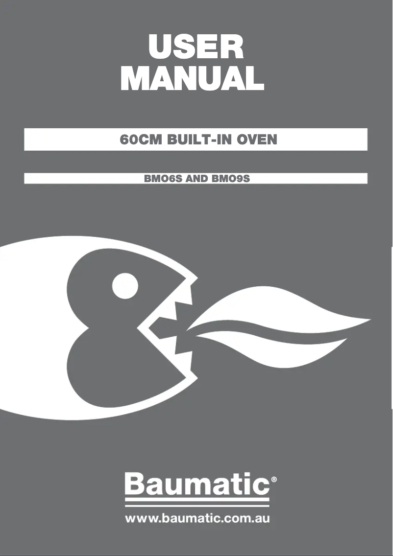 Page 1 de la notice Manuel utilisateur Baumatic BMO6S