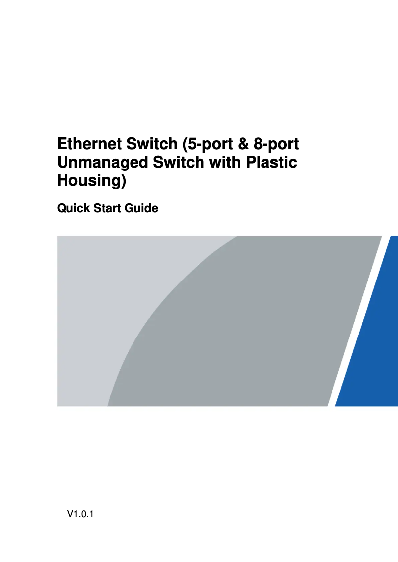 Imagen de la primera página del manual del dispositivo PFS3005-5GT-L