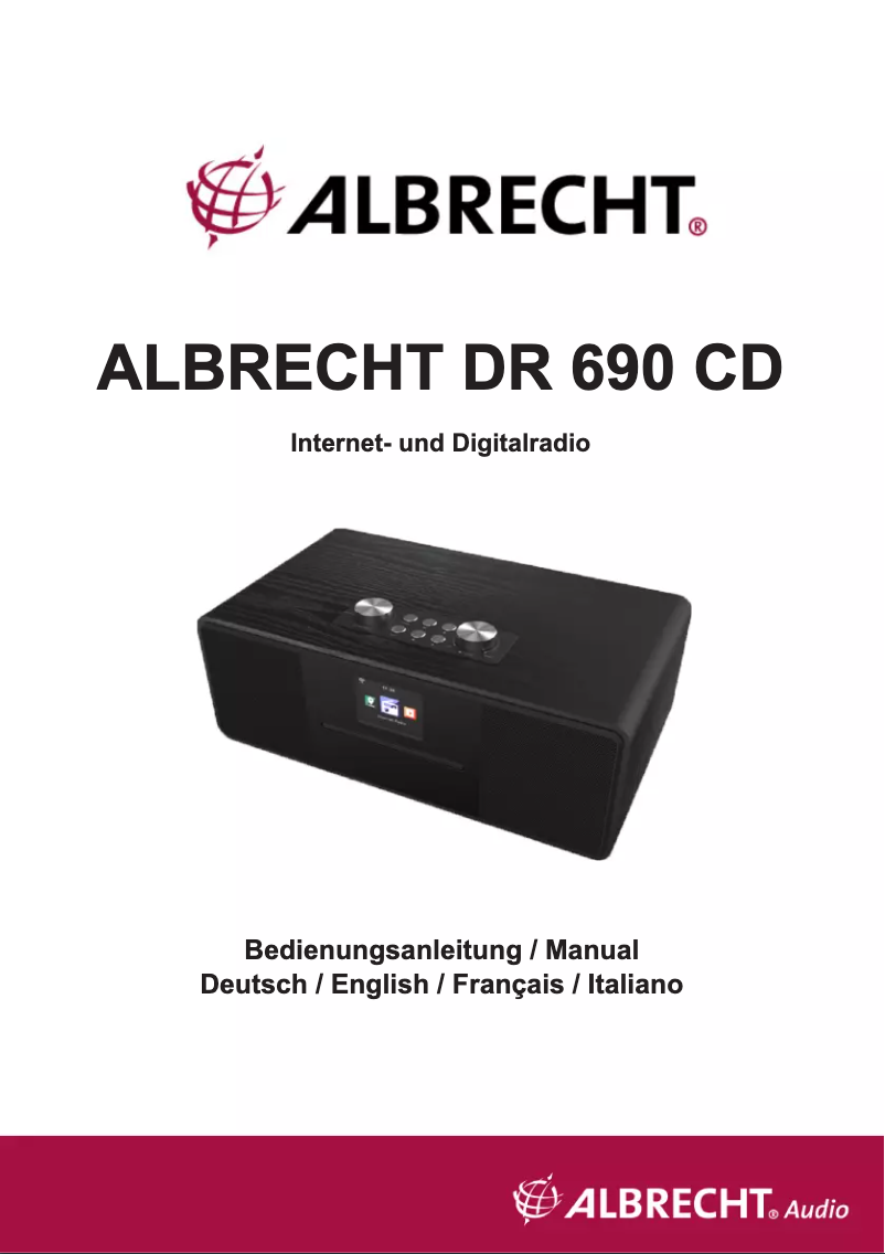 Page 1 de la notice Manuel utilisateur Moulinex DR 690