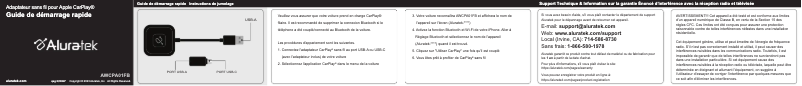 Image de la première page du manuel de l'appareil AWCPA01FB