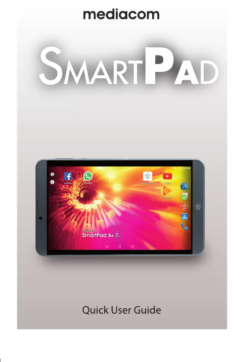 Image de la première page du manuel de l'appareil SmartPad 7.0 S4