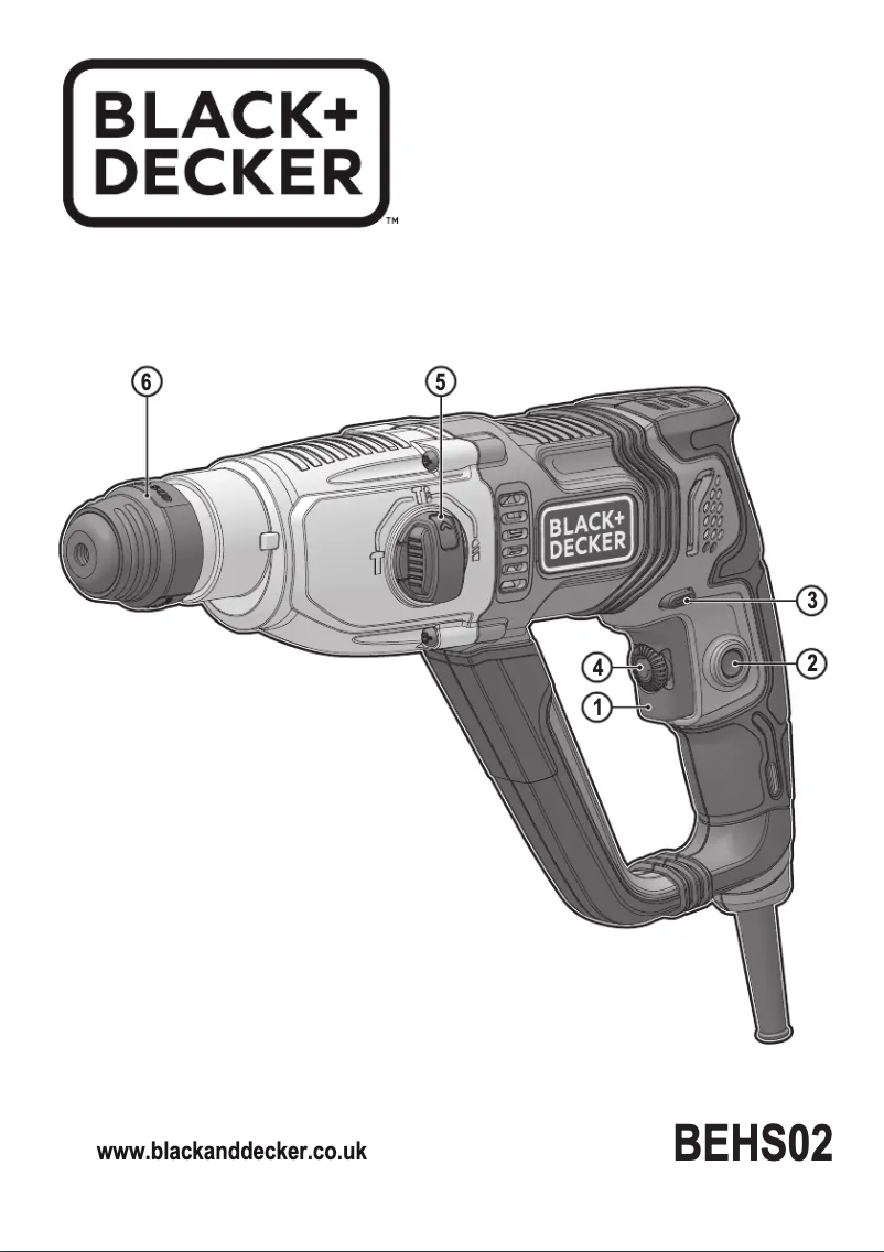 Page 1 de la notice Manuel utilisateur Black & Decker BEHS02