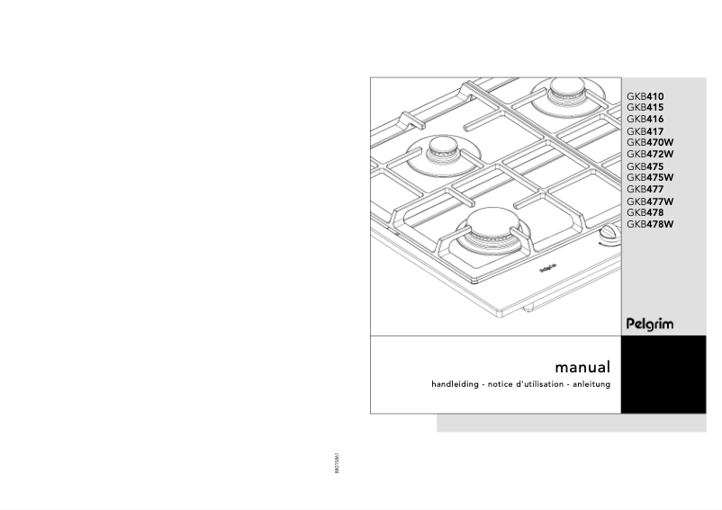 Image de la première page du manuel de l'appareil GKB 415