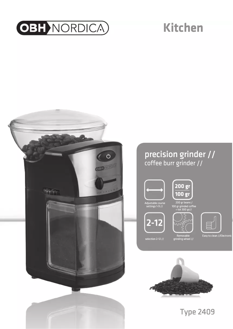 Image de la première page du manuel de l'appareil Precision 2409