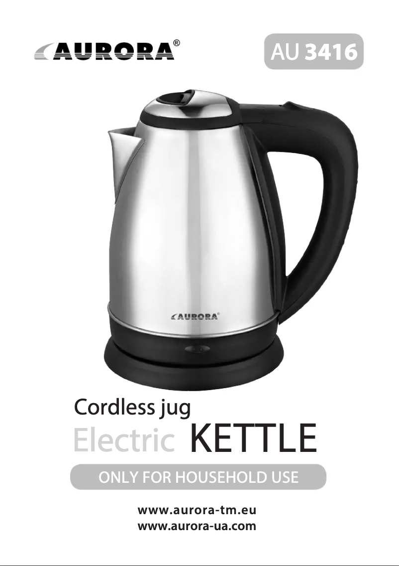 Page 1 de la notice Manuel utilisateur Aurora AU 3416