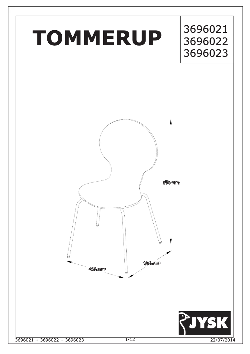 Página 1 del manual Manual de usuario JYSK Tommerup