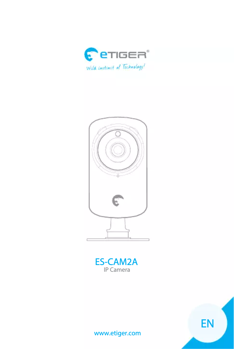 Página 1 del manual Manual de usuario eTiger ES-CAM2A