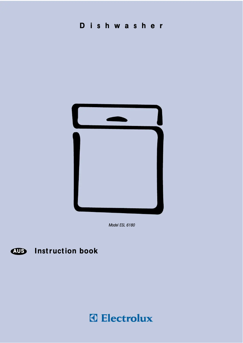 Page 1 de la notice Manuel utilisateur Electrolux ESL6180