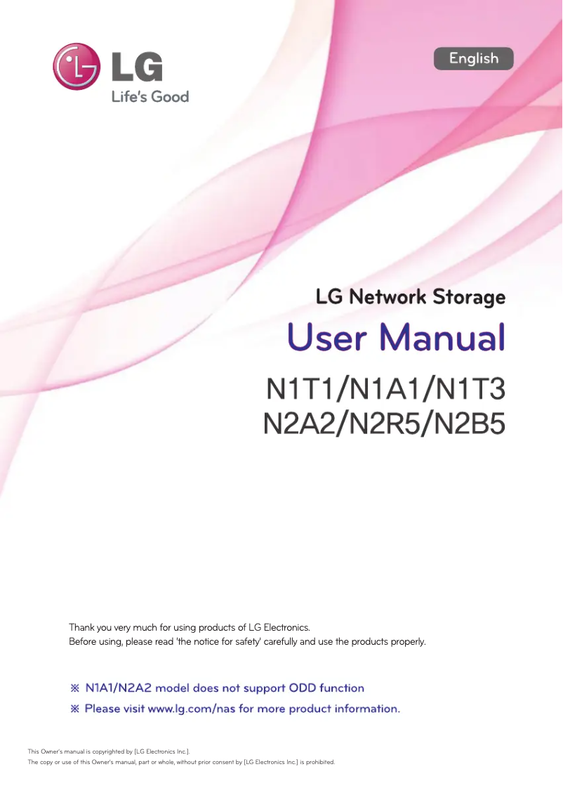 Image de la première page du manuel de l'appareil N1T3DF1