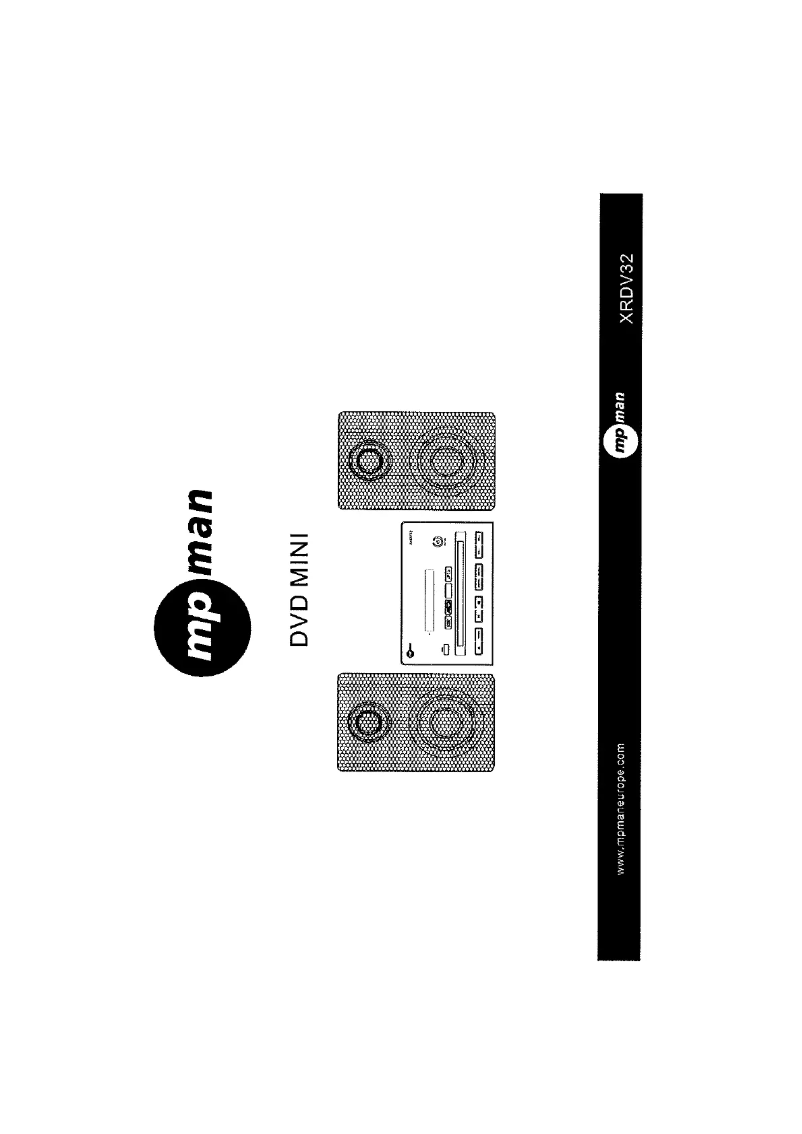 Page n°1 - Manuel utilisateur Mpman XRDV32