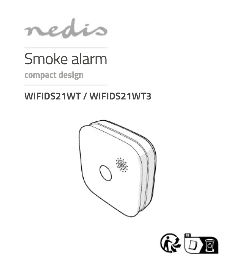 Page 1 de la notice Manuel utilisateur Nedis WIFIDS21WT