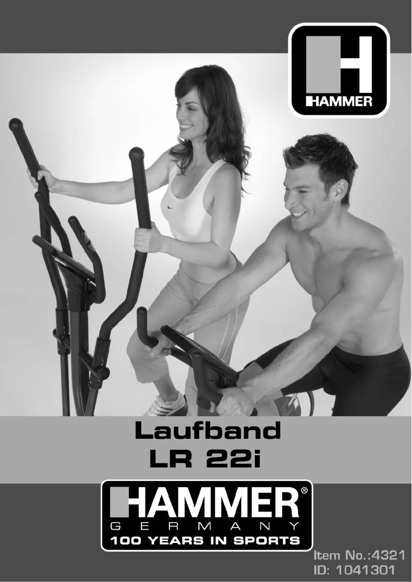 Image de la première page du manuel de l'appareil Life Runner LR22i 4321