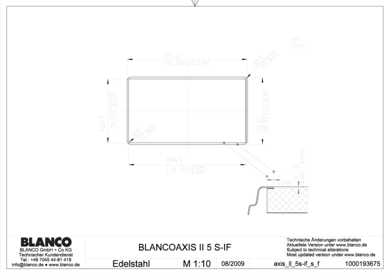 Image de la première page du manuel de l'appareil AXIS II 5 S-IF