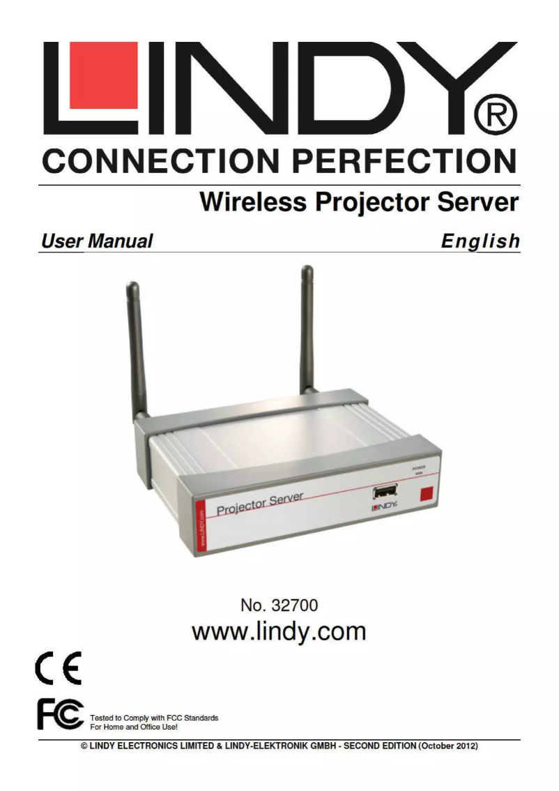 First page image of the manual for 32700