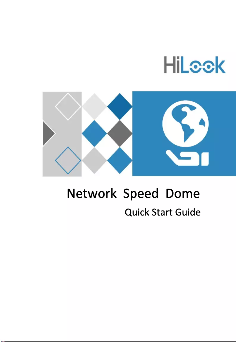 Page n°1 - Guide de démarrage rapide Hikvision PTZ-N4215I-DE