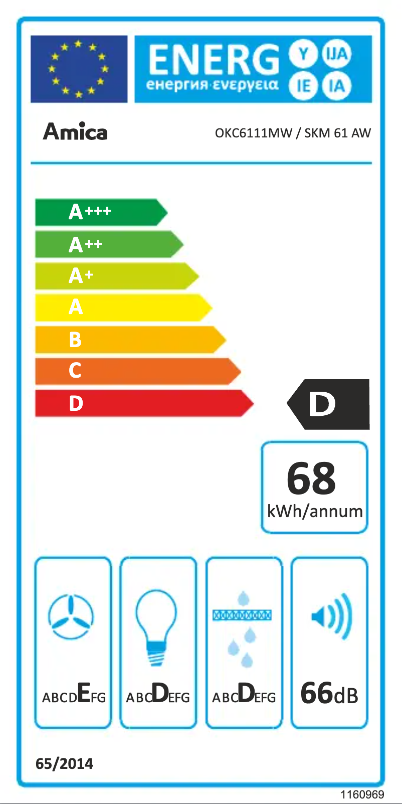 Image de la première page du manuel de l'appareil OKC6111MW